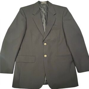 Bert Pulitzer Wool Blend Sport Jacket Blazer 37R Gold‎ Buttons